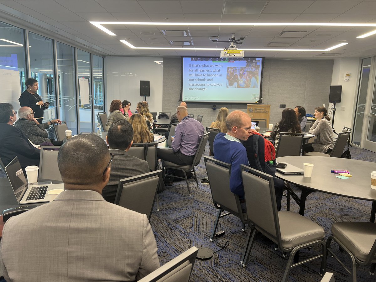 kerencaple's tweet photo. Pleased to be in Lexington, KY for the Global Cities Education Network. Fantastic opening from Lu Young, University of Kentucky & Chair of KY School Board. Learning about the highs & lows of reform over 30 years & what it takes to have a relentless focus on learning that matters. https://t.co/tRJLEvvnbn