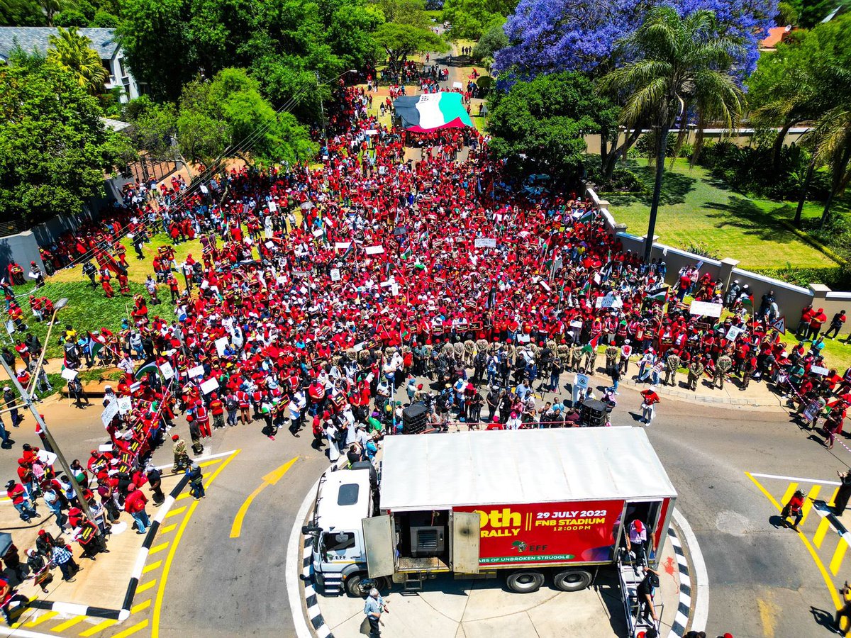 FloydShivambu's tweet image. Today we pledged solidarity with the oppressed and colonized people of Palestine and categorically states that there is nothing wrong with the activities of the Islamic Resistance Movement (Hamas) in defending the Palestinian land against the racist, apartheid and Zionist state…