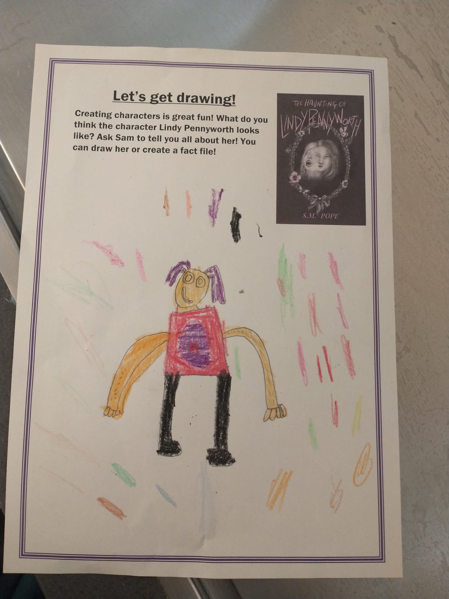 Sam Pope (@sampopewriter) on Twitter photo Had a great day running two workshops with <a href="/ajkecojevic/">Angela Kecojevic</a> at <a href="/MuseumofOxford/">Museum of Oxford</a> for children. No need to worry that our stories were too scary for little ones-children's imaginations are VERY dark! Love the illustration a 5-year-old did of Lindy, too. @publishinguclan <a href="/NeemTreePress/">Neem Tree Press</a> Had a great day running two workshops with <a href="/ajkecojevic/">Angela Kecojevic</a> at <a href="/MuseumofOxford/">Museum of Oxford</a> for children. No need to worry that our stories were too scary for little ones-children's imaginations are VERY dark! Love the illustration a 5-year-old did of Lindy, too. @publishinguclan <a href="/NeemTreePress/">Neem Tree Press</a>