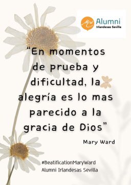 AAirlandesas's tweet photo. Un nuevo 23 visibilizando la 👉 #BeatificationMaryWard 🙏🏻 compartes @IBVM_Irlandesas @MisionMaryWard @fundacionkambia ? https://t.co/8JhScgqN0x