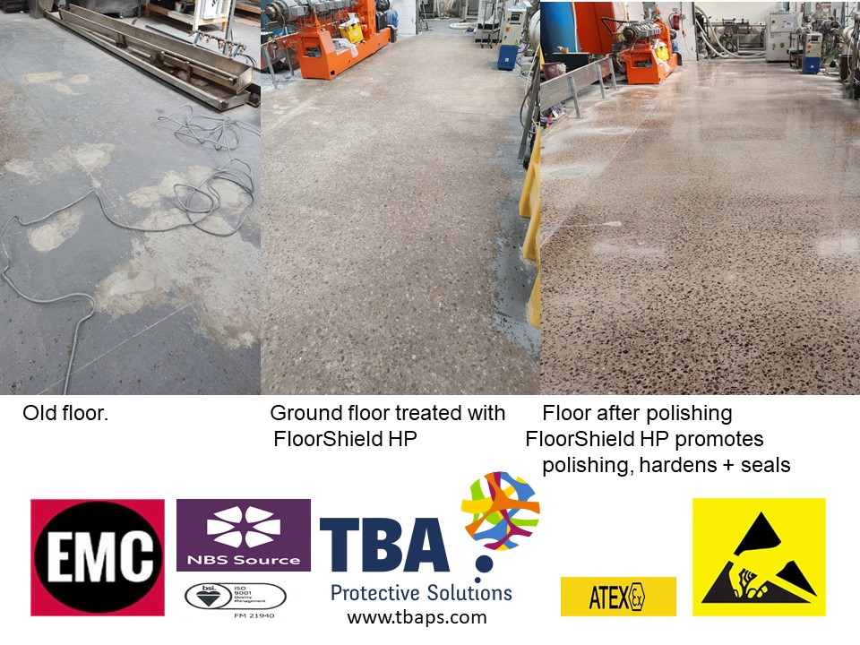 #TBAPS FloorShield hardeners, densifiers and sealers are a great option for new floors but they are highly effective in revitalising floors.