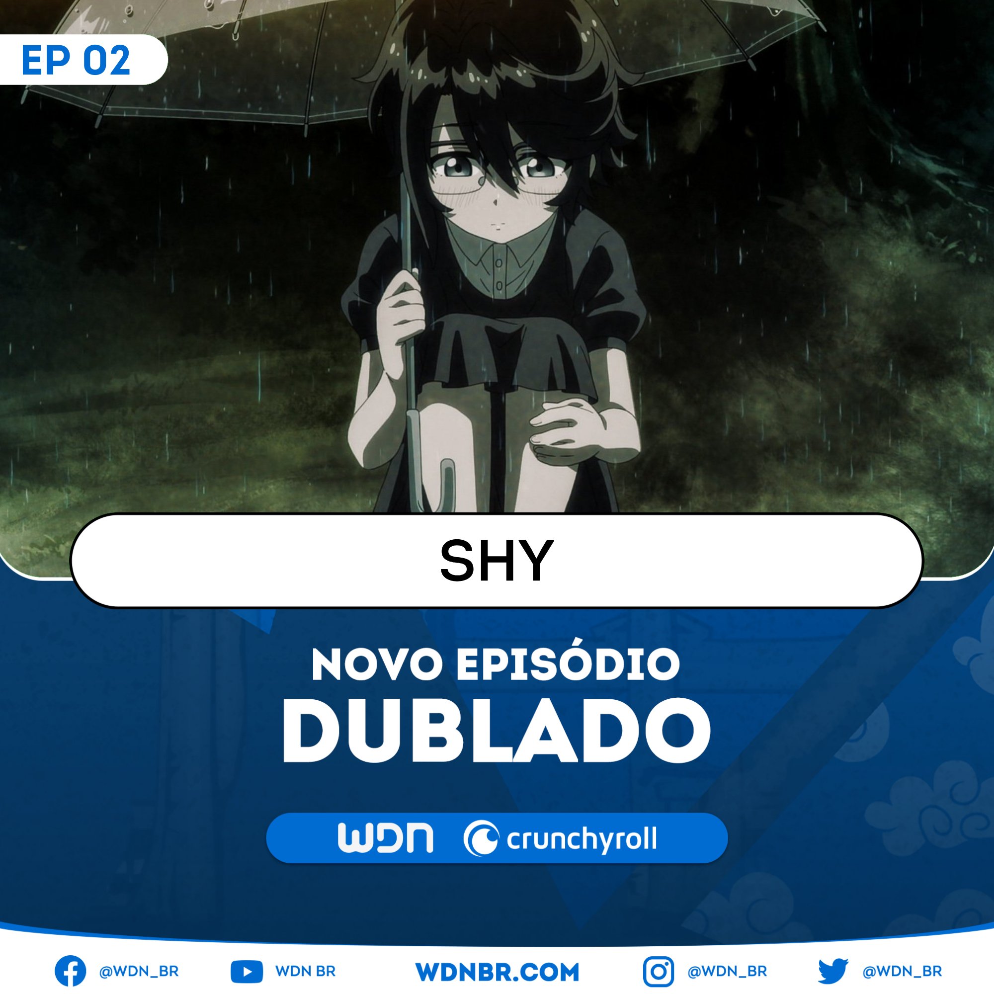 SHY: Dublagem do animê estreia na Crunchyroll