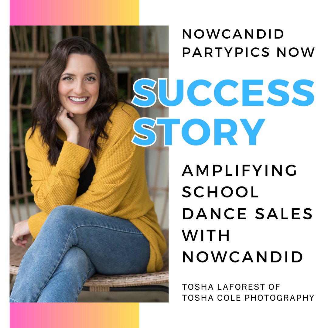 NowCandid's tweet photo. NowCandid is a game-changer: just ask Tosha LaForest of Tosha Cole Photography! With the help of NowCandid, Tosha tripled her usual school dance profits with our wide array of revolutionary features.

Learn more in our latest blog post! https://t.co/iUuq8x2gfh https://t.co/7Y1WizhBdK