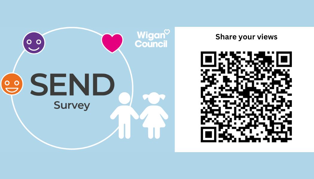 📢 <a href="/WiganCouncil/">Wigan Council</a> SEND Survey will close on 31st October. Please follow below link or scan the below QR code if you would like to have your say.
participate.wigan.gov.uk/en-GB/projects… #Wigan #Leigh #SEND
