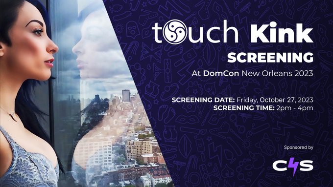 Will be hosting a film screening of the documentary &ldquo;tOuch Kink&rdquo; by Max Candy &ndash; an intimate look into