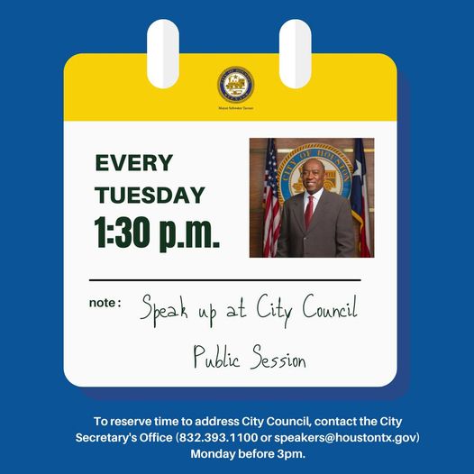HoustonTX's tweet photo. Join us today at 1:30 PM for an enlightening public session! Be a part of a vibrant discussion that will broaden your perspective.#PublicSession #jointheconversation
➡️https://t.co/ag6aE930WD https://t.co/pTPcaHYcsA