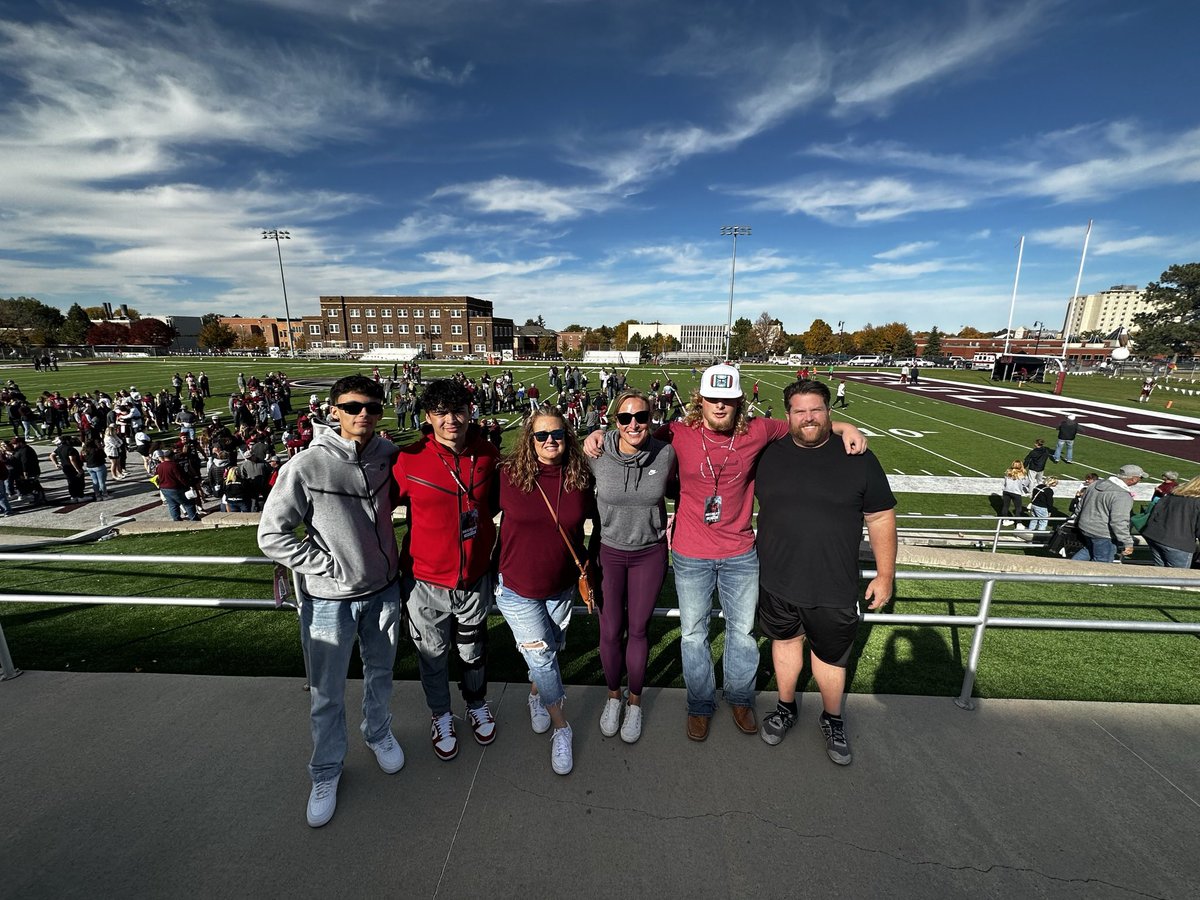 Thank you <a href="/Coach_DeSanti/">Coach DeSanti</a> <a href="/CSCFootball/">Chadron State Football</a> for the game day invite I had a great time