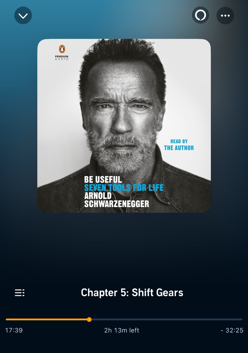 @Schwarzenegger I thought the quote “Be useful” couldn’t be topped… I was wrong…

Thank you for sharing your story, experience and motivation with us.

#beuseful