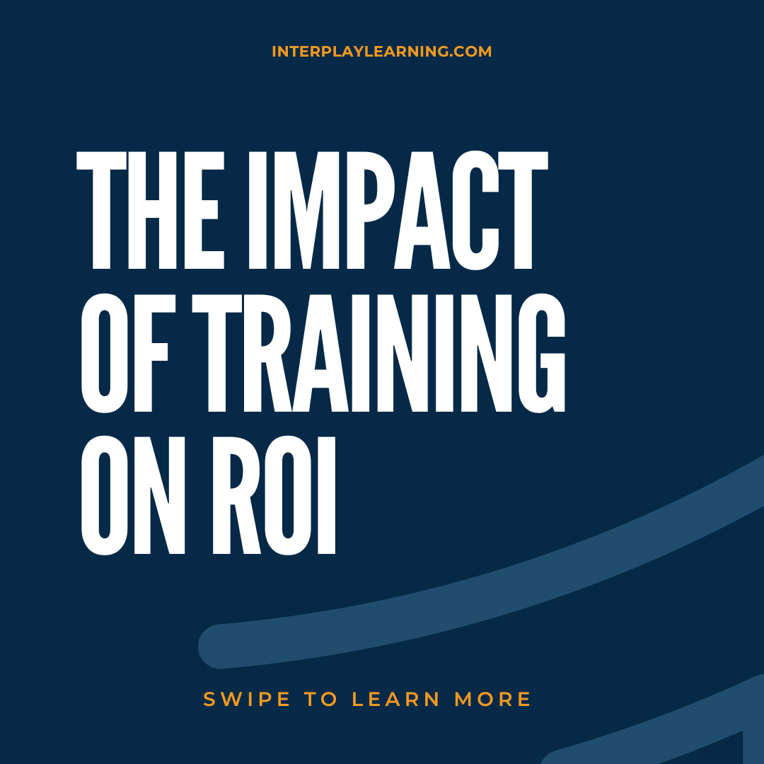 InterplayLearn's tweet image. Have you ever wondered how training can impact your company&apos;s ROI?

Discover why measuring ROI is important and learn the key metrics to track in order to measure training ROI.

To learn how to maximize training ROI and boost your bottom line, visit: 
bit.ly/3S9Hk2q