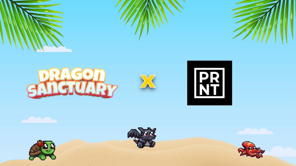 $PRNT x @DragonSnctuary 

Extremely proud to announce that we’ve been selected as the Launchpad providers for Dragon Sanctuary.

A series of multiplayer battle arena games built on Solana, a seriously talented team, and a lot of potential. 

Royalties being used to buy and burn