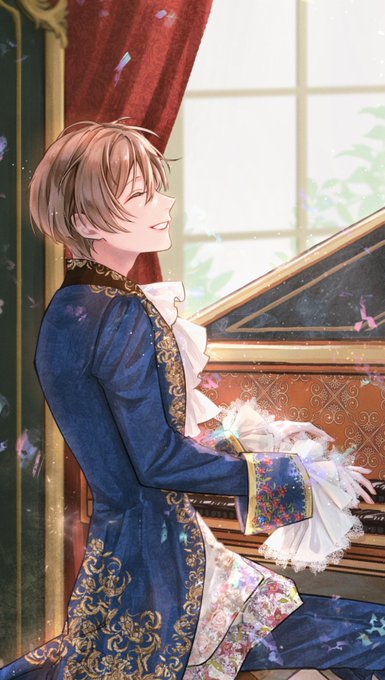 「male focus piano」 illustration images(Latest)