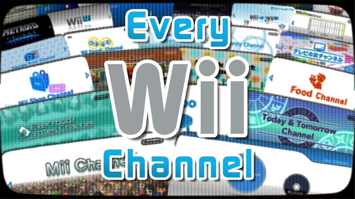 ChipssLive's tweet image. The rabbit hole of Wii Channels goes MUCH deeper than you think. I covered every single one that ever existed in this video right here.

youtu.be/xetO-lFwJzM