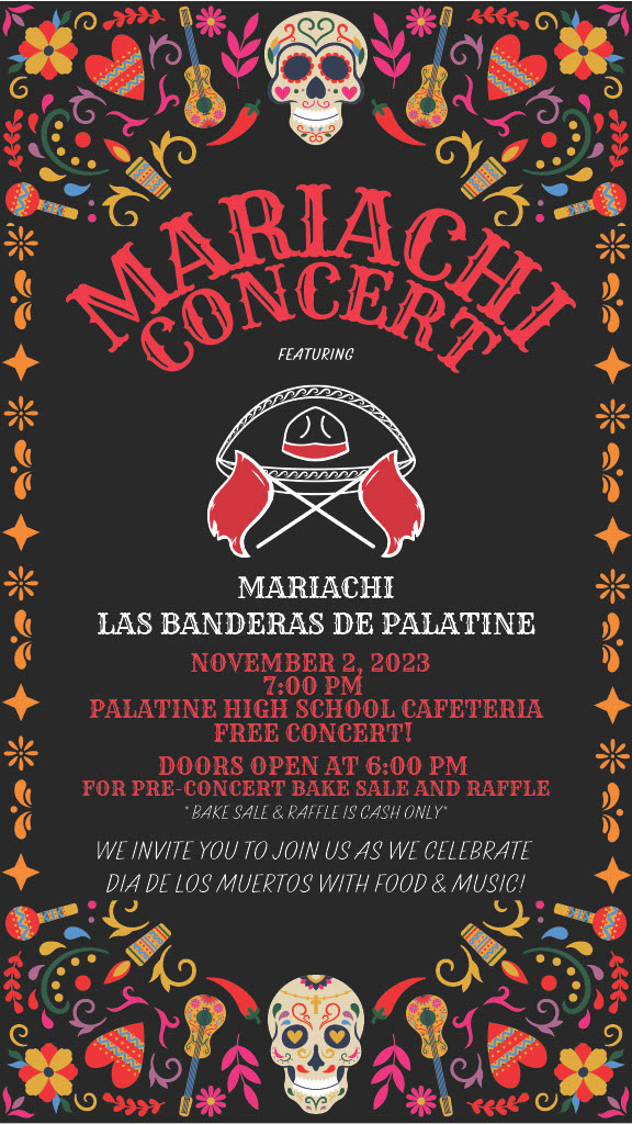 PHS_Title_I's tweet photo. Mariachi Concert on November 2nd at PHS. All are welcome to join. https://t.co/IwsKG0a8U6