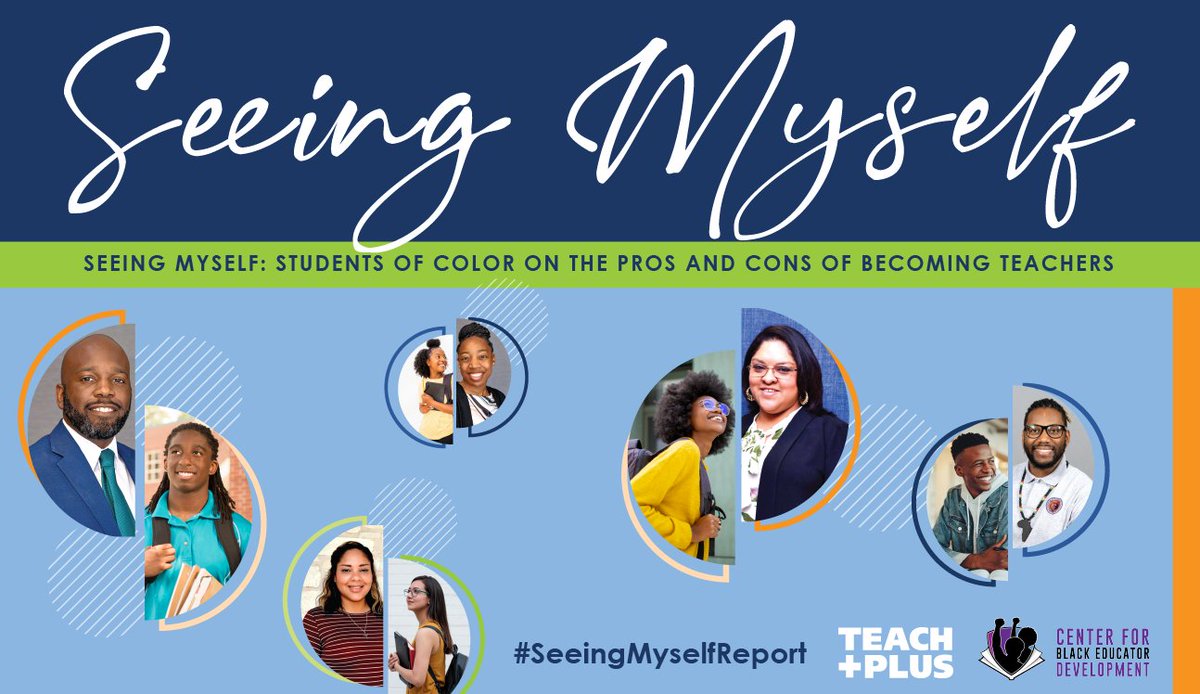 Lindsay Sobel (@lindsaysobel) on Twitter photo Must-read for decision-makers: #SeeingMyselfReport, in which students of color and Indigenous students share their perspectives about whether or not teaching is an attractive career choice for them. <a href="/teachplus/">Teach Plus</a> <a href="/CenterBlackEd/">Center for Black Educator Development</a> teachplus.org/teachplus-cbed… Must-read for decision-makers: #SeeingMyselfReport, in which students of color and Indigenous students share their perspectives about whether or not teaching is an attractive career choice for them. <a href="/teachplus/">Teach Plus</a> <a href="/CenterBlackEd/">Center for Black Educator Development</a> teachplus.org/teachplus-cbed…