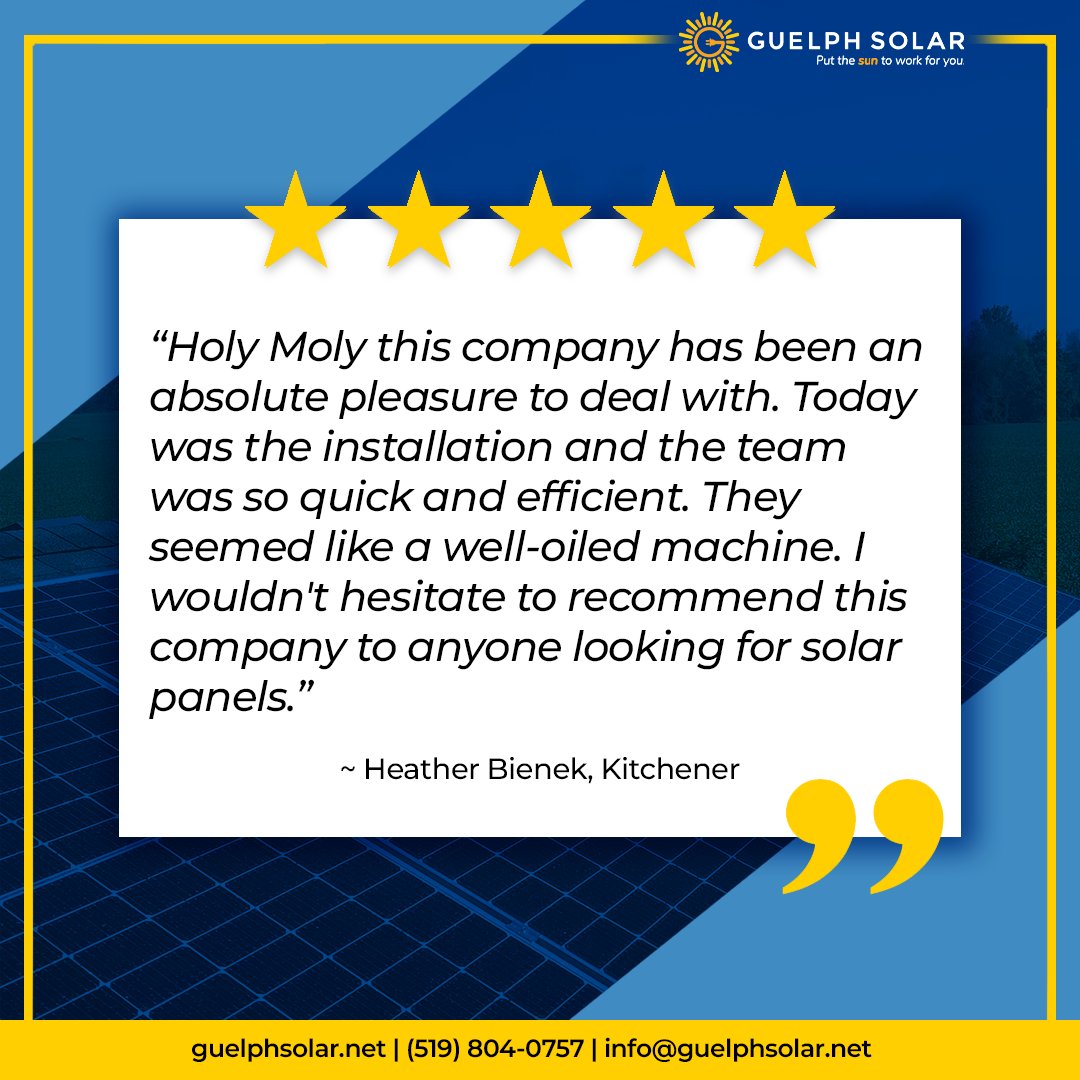 Happy Customer!!
Contact us for solar panel installations.