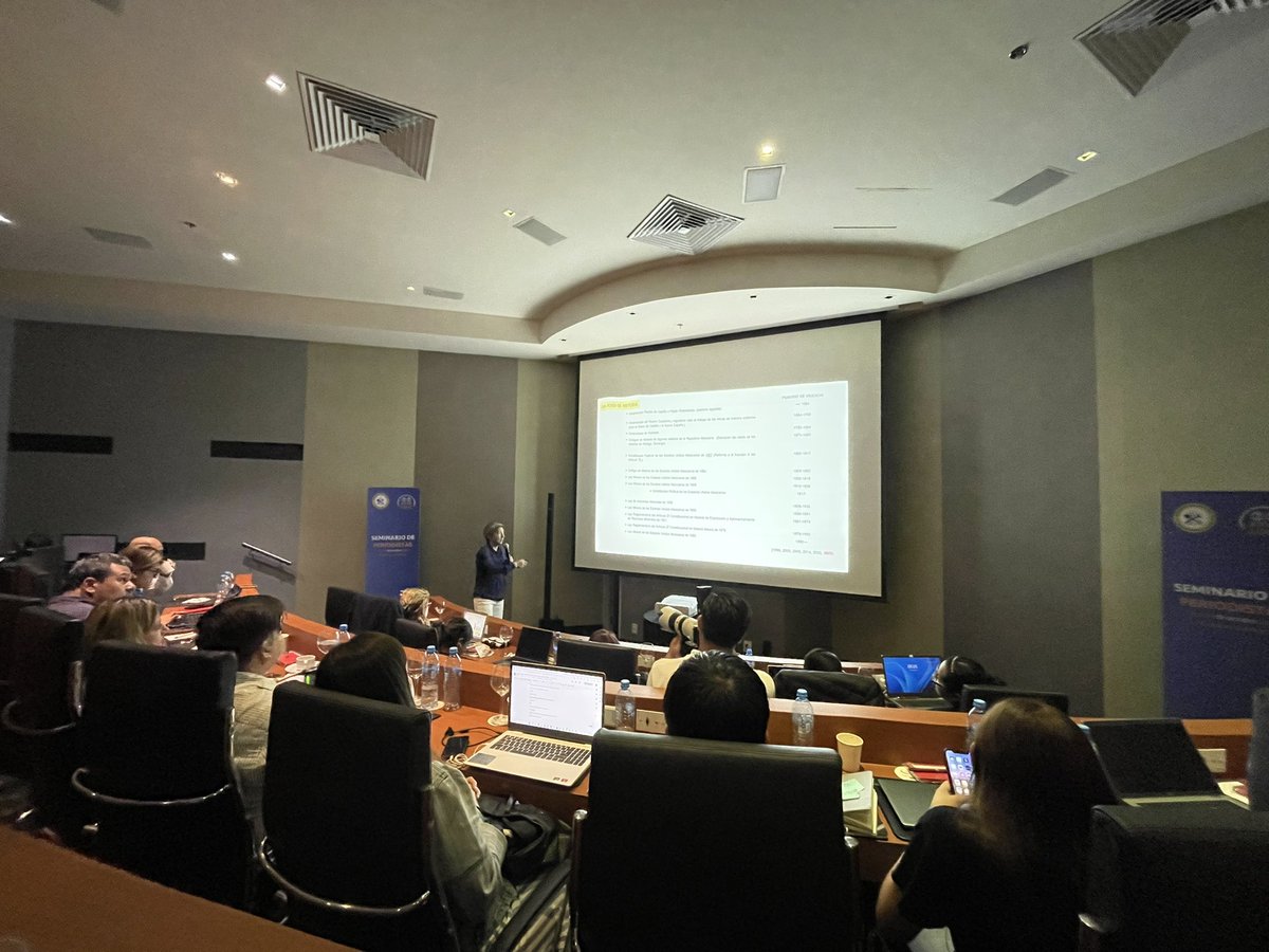 En Seminario de Periodistas de la #XXXVConvención Internacional de Minería, Karina Rodríguez de Rodríguez Matus &amp; Feregrino, expone Marco legal y normativo de la industria minera #MineríaPorUnMundoBueno 
<a href="/DavidRamosFeli/">David Ramos Felix</a> <a href="/AIMMGM_Nacional/">AIMMGM Nacional</a> <a href="/ClusterDeSonora/">Clúster Minero de Sonora</a> <a href="/AMSACSONORA/">AMSAC</a> <a href="/WimMexico/">Mujeres WIM de México</a>