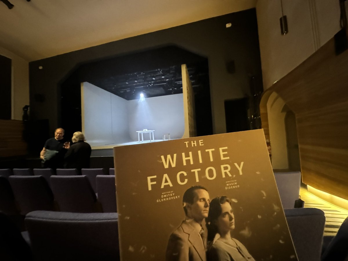 #TheWhiteFactory #DmitryGlukhovsky #MaximDidenko #OliviaBernstone #JamesGarnon #AdrianSchiller #MarkQuartley #PearlChanda #MaryleboneTheatre