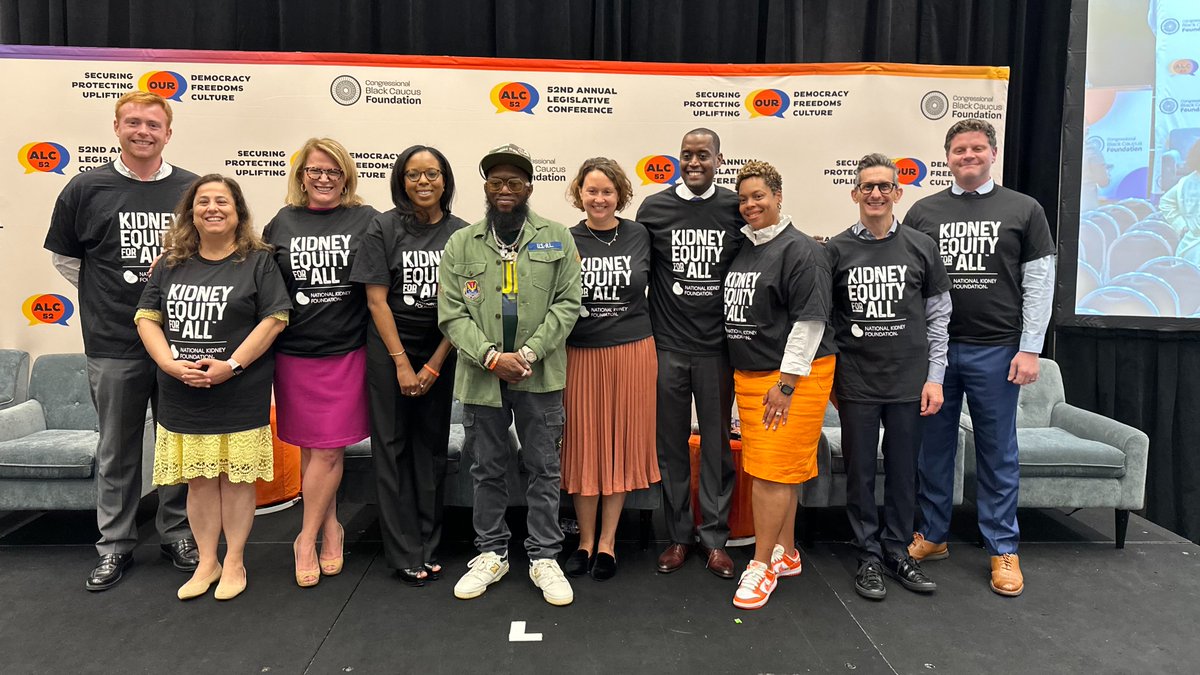 Last month, IHER faculty member and @nkf President-elect @kirkcampbell attended the @CBCFInc Annual Legislative Conference to help drive awareness about the prevalence of CKD in communities of color and find new ways to ensure Kidney Equity. #nkd #kidneyequity #healthequity #CKD