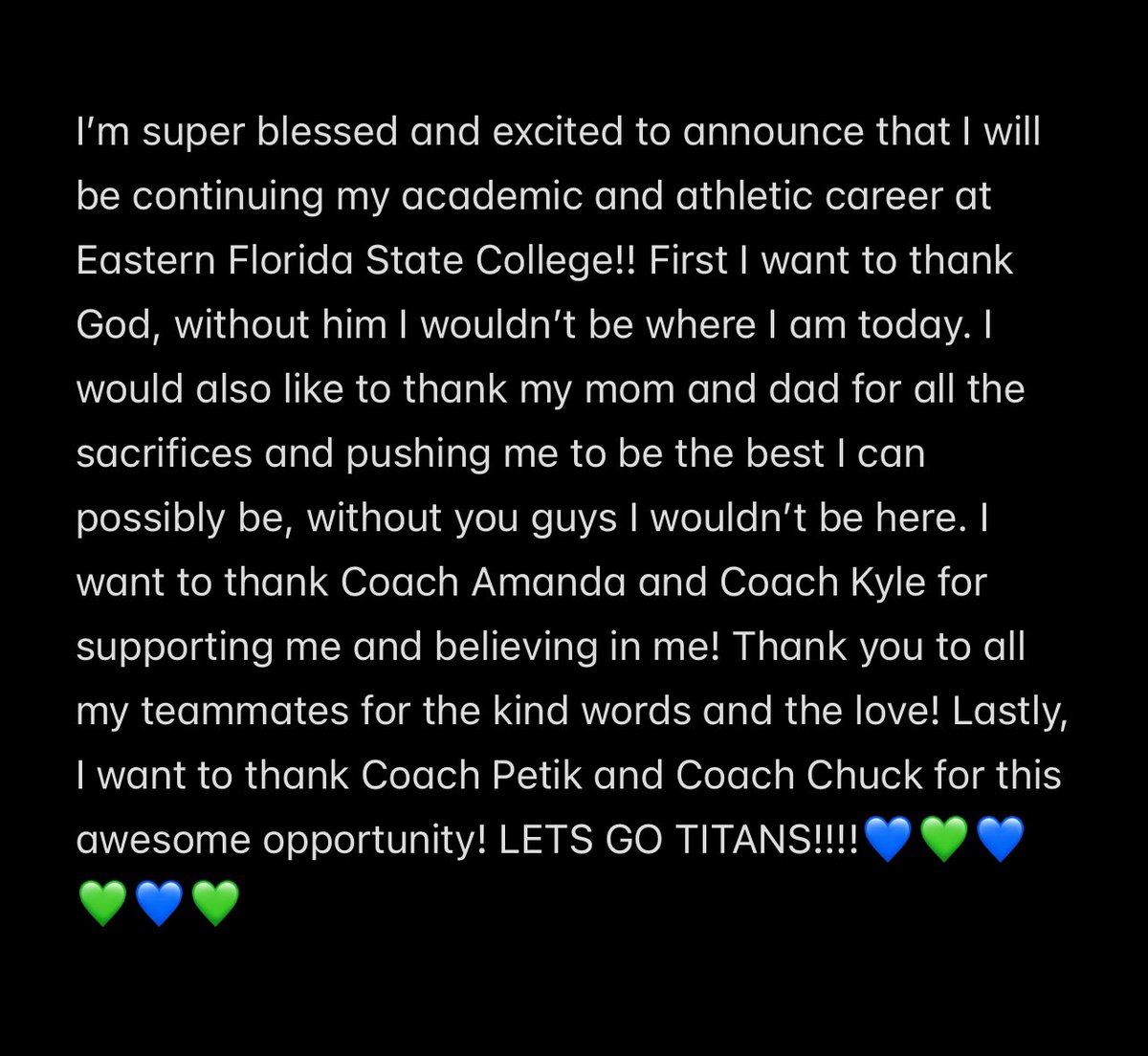 #COMMITTED 💚💙💚💙