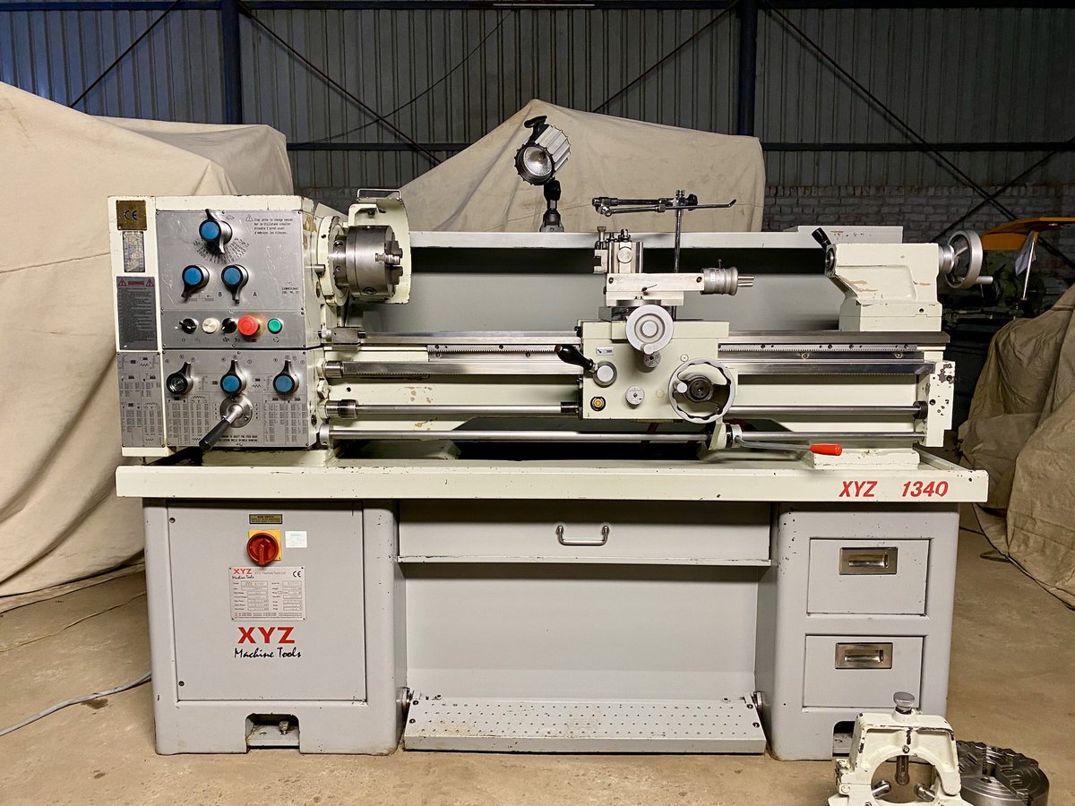 Lathe Machine - XYZ England - 1000 mm Length of Job

#lathe #lathemachine #lathemachining #lathemachines #lathes #manuallathe #toolroomlathe #libertymetalmachines #machining #machinist #machinists #machinistlife #machinistsofinstagram #instamachinist #xyzlathe #madeinengland