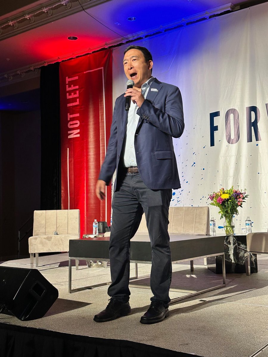 Andrew Yang on SB76 and the veto vote: "Many problems in this country can't be fixed because of partisan fighting. So when we find a bipartisan consensus on something, it's important that we move forward with it. (1/3)
#ForwardParty