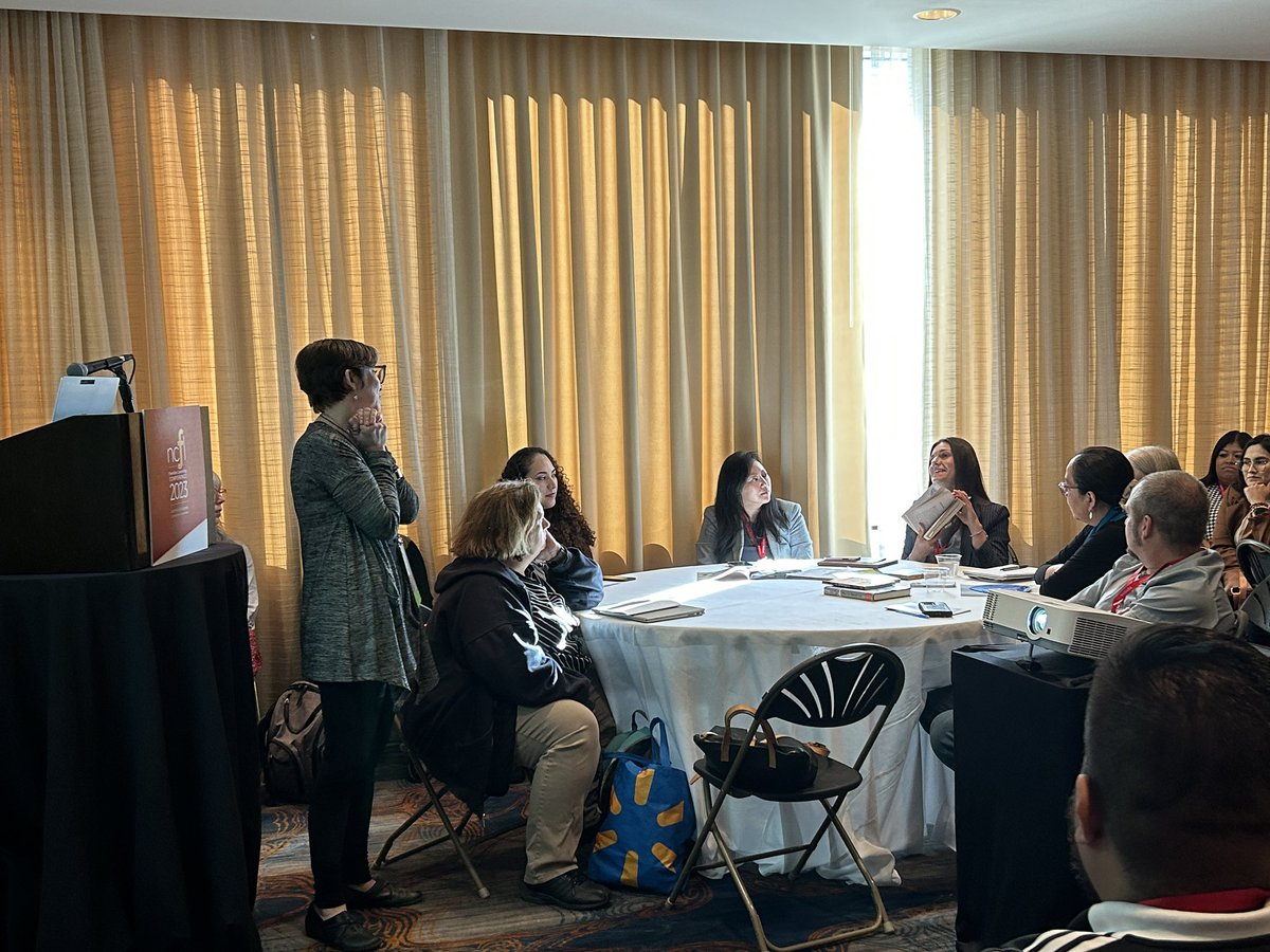 EveryELLAdriane's tweet photo. So inspired by @LearnComm’s Family Literacy work. They shared how they’re impacting multilingual families in a big way here in Omaha through intentional literacy practices. Yes! @NCFL #ncfl23 #familyliteracy #mllscan https://t.co/zmLBqWQXdq