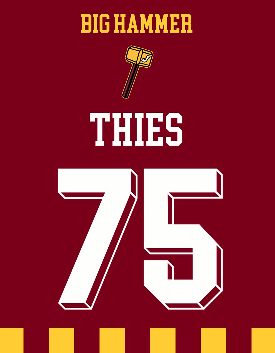 Congratulations to Logan Thies who is the Week 8 Big Hammer!