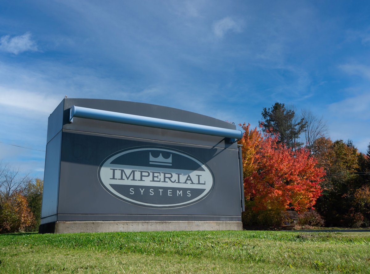 It's a beautiful fall day at Imperial Systems. #fall #leaves #leafpeeping