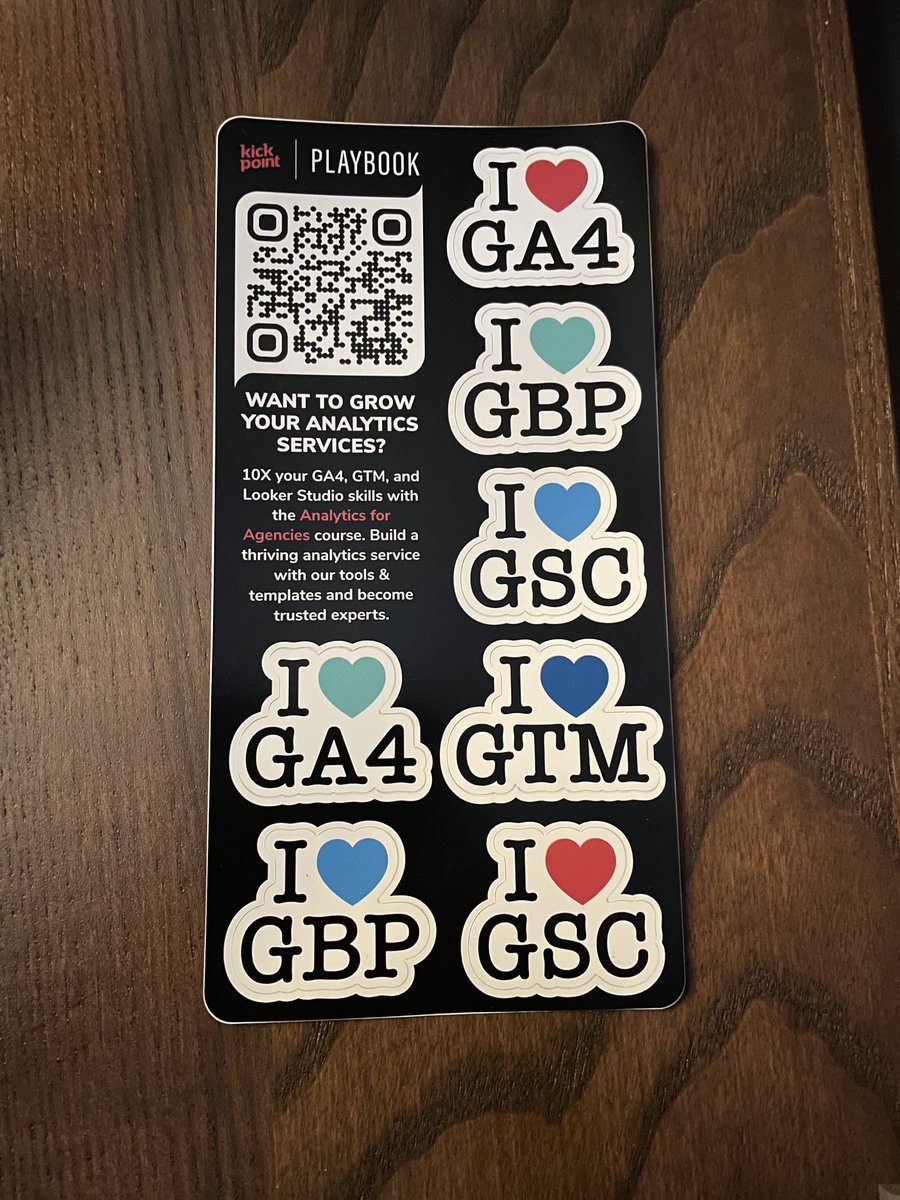 deegs20's tweet image. Finally unpacked my last bag from #LocalU.  And found this gem. 

But I’m torn… do I actually add the GA4 sticker to the laptop?  Cause I hate GA4, but @danaditomaso makes it look so easy. 

But maybe that’s the joke.  Maybe I’m the joke? #SEOthoughts