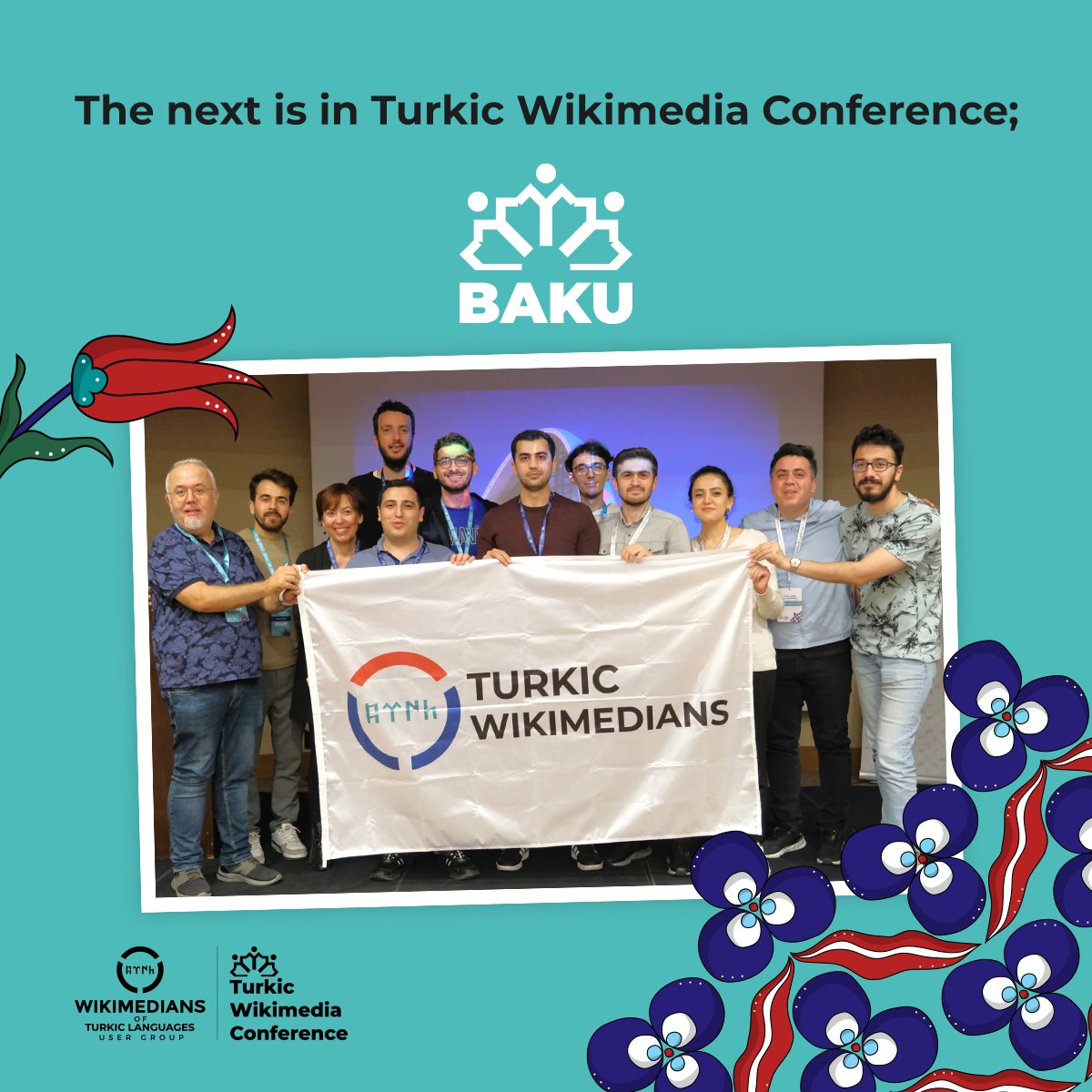 We are very excited to announce that the next Turkic Wikimedia Conference will be held in #Baku, the capital of #Azerbaijan! #TWC2023