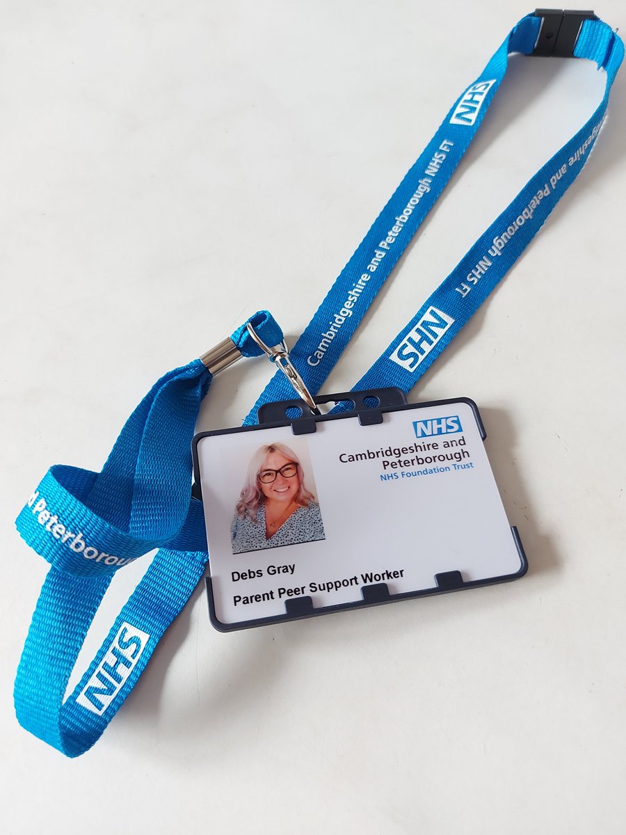 Feeling very proud of this! #firstday #peersupport #CPFT #YOUnited #NHS