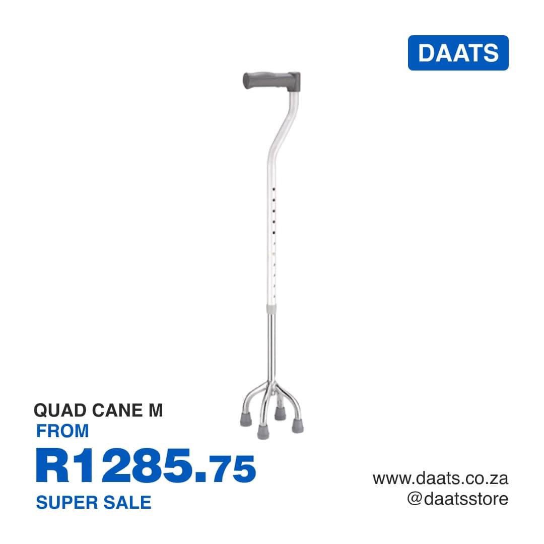 daatsstore's tweet photo. The Quad Cane offers maximum safety and ensures optimal stability. The ergonomic hand grip sits comfortably and securely in the hand. Shop now: https://t.co/oR0xs9Nobd https://t.co/4zEiTxDMXY
