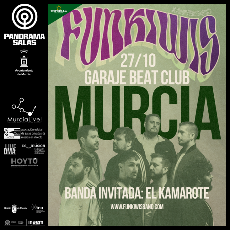 Los valencianos <a href="/Funkiwis/">Funkiwis</a> celebran su décimo aniversario con una gira muy especial en la que ofrecen un repertorio muy intenso. Una banda que siempre se ha caracterizado por navegar entre una infinidad de estilos musicales sigue sorprendiendo con el flow que corre por sus venas.