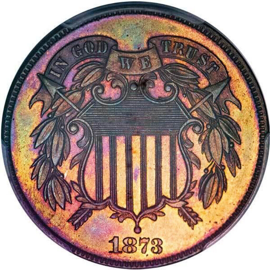 FindRareCoins's tweet photo. 1873 Two Cent - PCGS PR65RB CAC - Iridescent Toned Proof
☺ Buy It Now ► https://t.co/4SMWmRzcNV
#twocent #twocentpiece https://t.co/Lq5zaXS6T9