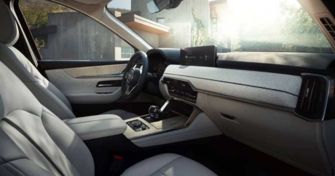 wayneautomall's tweet image. This isn’t your typical car interior! The all-new 2024 Mazda CX-90 is decked out with luxurious features and modern design that will make you want to stay inside and enjoy the ride. #MazdaCX90 #DrivingInStyle #PremiumInterior