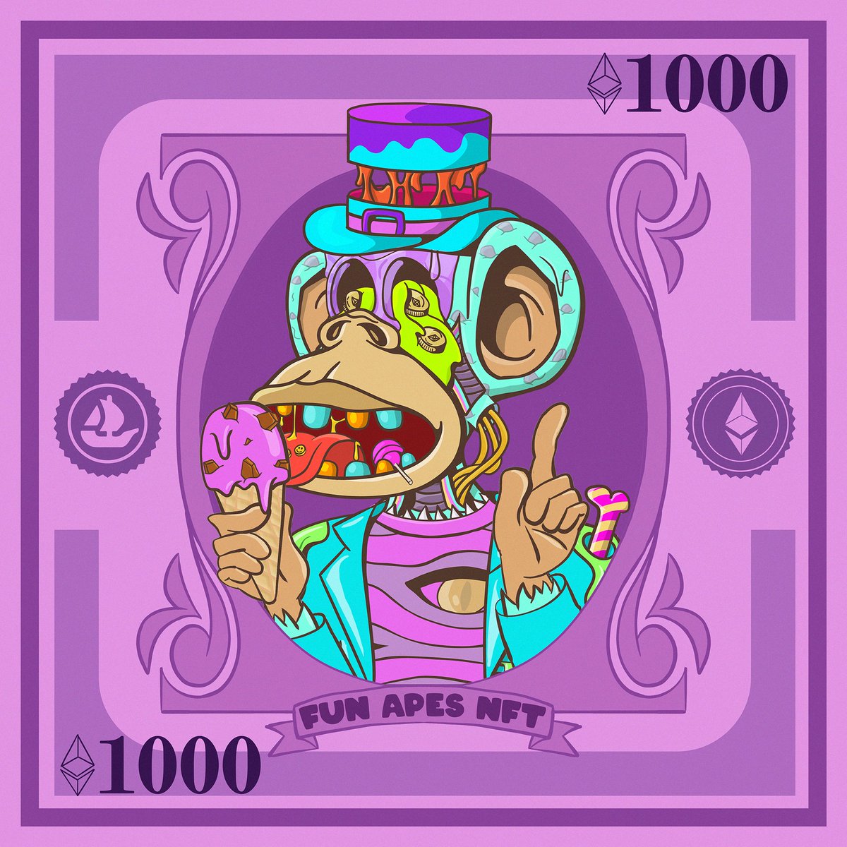 A huge congratulations to the #FunApesNFT community on a great accomplishment 🐒

1,000 ETH traded on <a href="/opensea/">OpenSea</a>. We couldn't have done it without every single one of you!

As a token of our appreciation, we are giving away 5x FAPES on this tweet!

💫Just RT