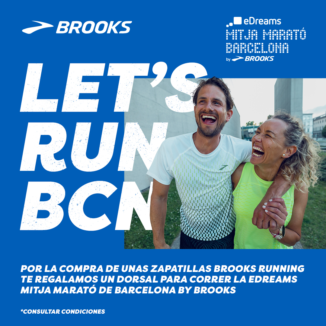 ¡Renueva tus zancadas! Compra unas zapatillas Brooks en nuestras tiendas  y consigue tu dorsal GRATIS para la Media Maratón de Barcelona. 🏅

¡No te quedes fuera de esta emocionante experiencia! 👉 bit.ly/3Q0AXfb