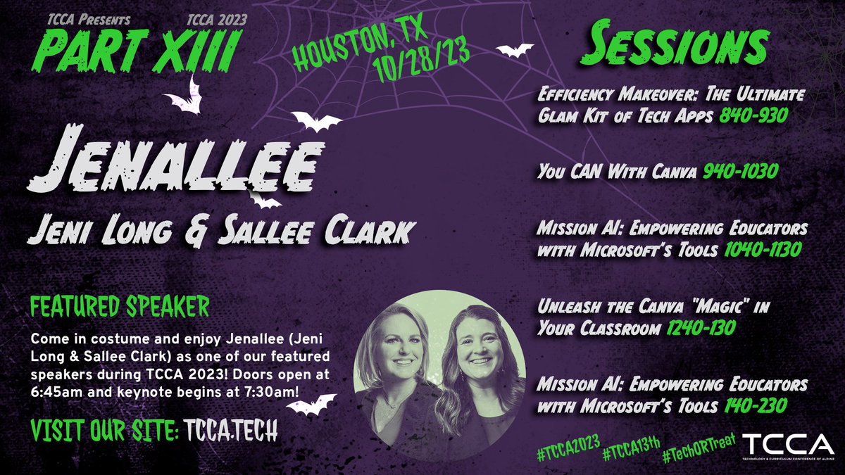 Technology Curriculum Conference of Aldine (TCCA) tweet media