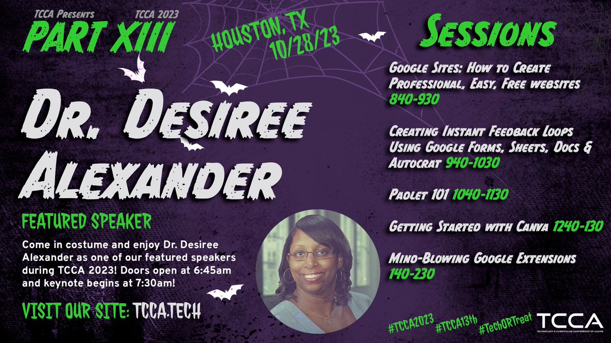 Technology Curriculum Conference of Aldine (TCCA) tweet media