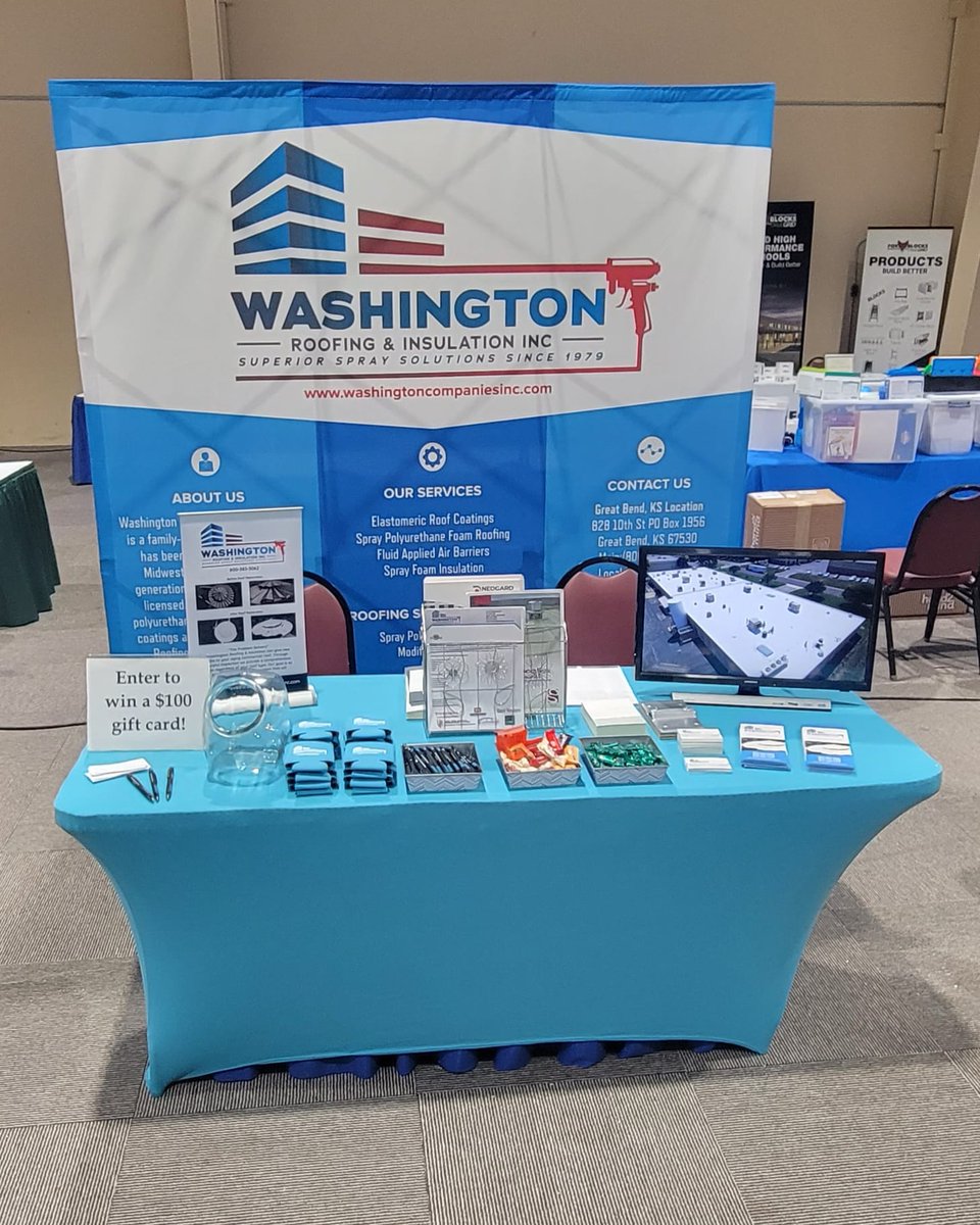 WRI_Roofing's tweet photo. Once again, we enjoyed the Annual MARE Trade Show!!! Always enjoy visiting the administrators from our Missouri Rural Schools.  Thank you for stopping by our booth!!! #washingtonroofing #missouriassociationofruralschools
#MARE #FluidAppliedRoofing https://t.co/yyHfgPtwzr