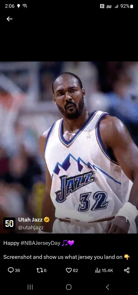 ImTheWrecka's tweet photo. @utahjazz https://t.co/q25nIinxT0