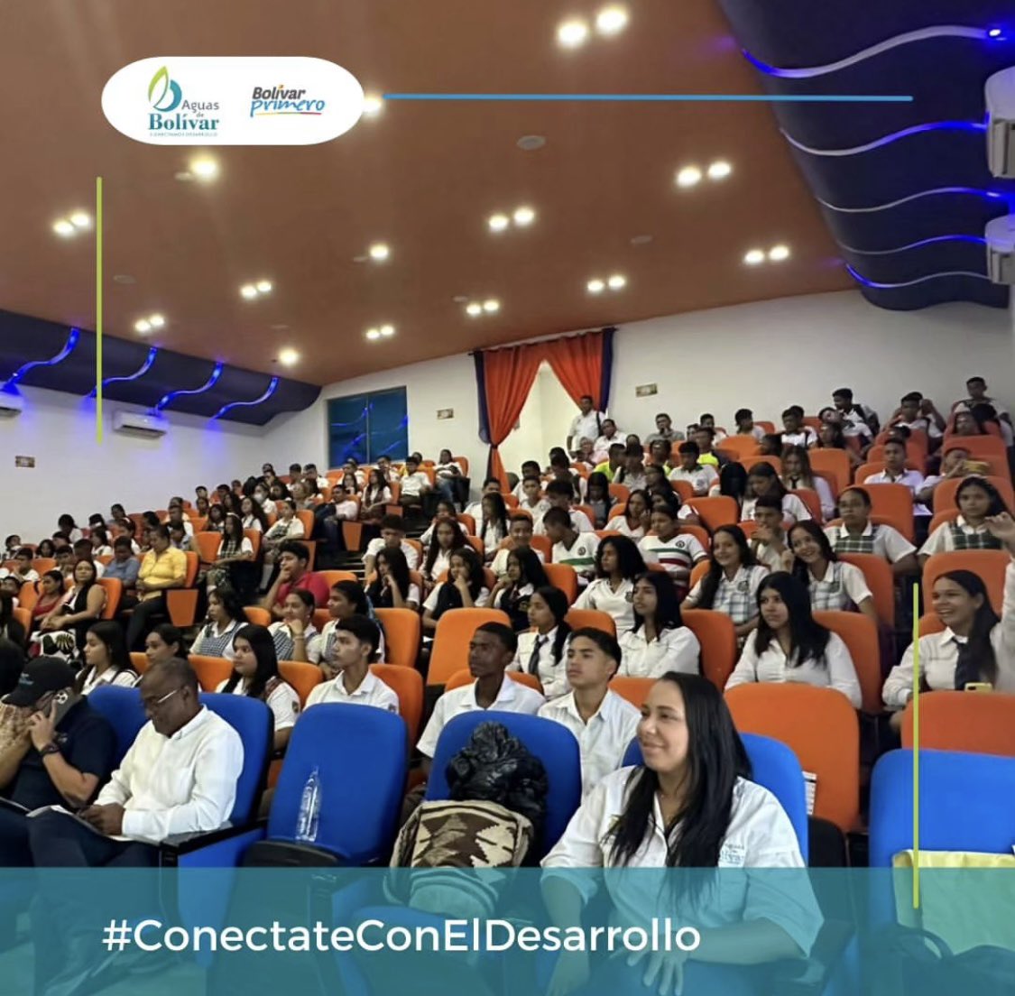 AguasdeBolivar's tweet photo. Felicidades a los tres jóvenes de la IE Técnica Promoción Social que ocuparon el 1er lugar, y a los estudiantes de IE Julio César Turbay y Espíritu Santo que lograron el segundo y tercer lugar. https://t.co/qe2cpuKhwD