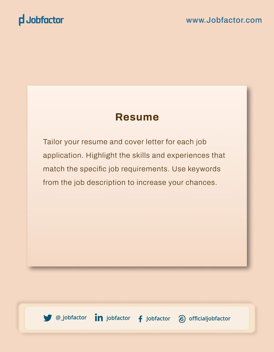 _jobfactor's tweet photo. Finding the right job can be difficult but using the right methods to find the perfect job isnโt so far fetched here are few effective job search strategies to help you find the right job:
#strategy #networking #resume #skills #trending #jobfactor #experience #today #tips https://t.co/G3I1gMeaen