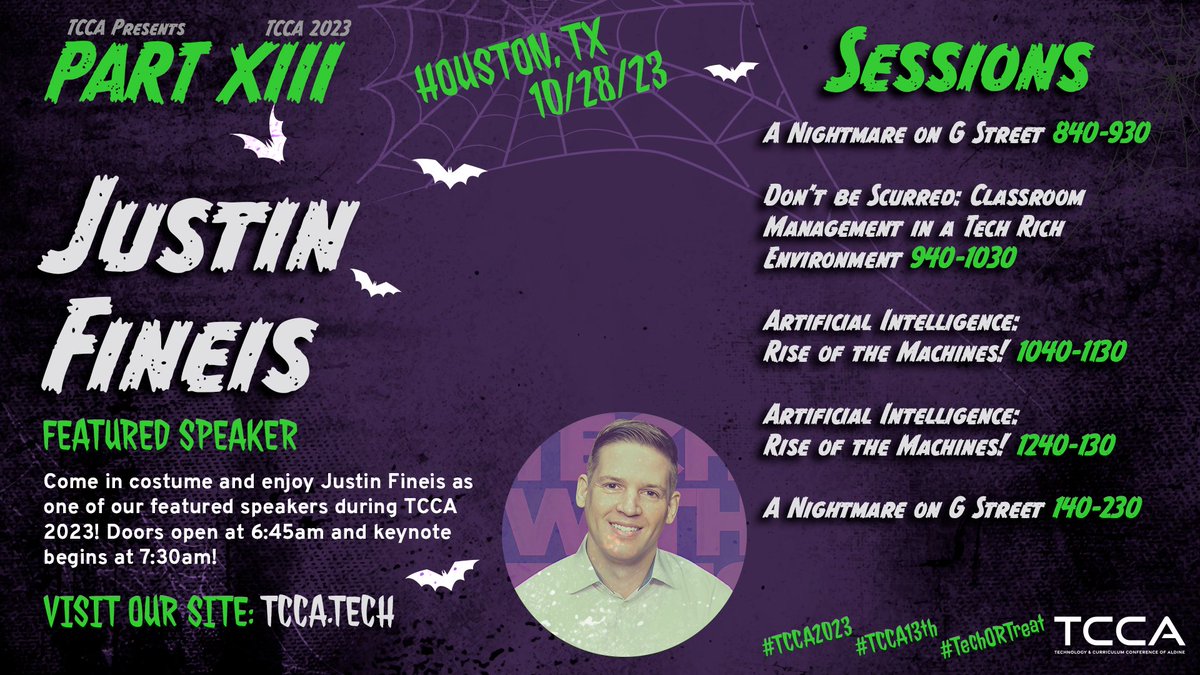 Technology Curriculum Conference of Aldine (TCCA) tweet media