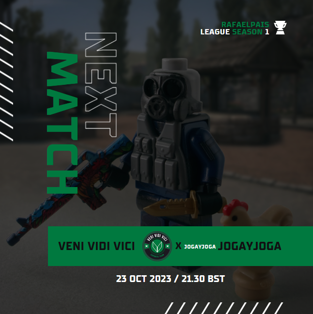 🎮<a href="/rafaelpaisgk/">Rafael Pais</a> League Season 1 
⏰ 21:30H
🆚 #JogaYJoga
📺twitch.tv/venividivici_e…