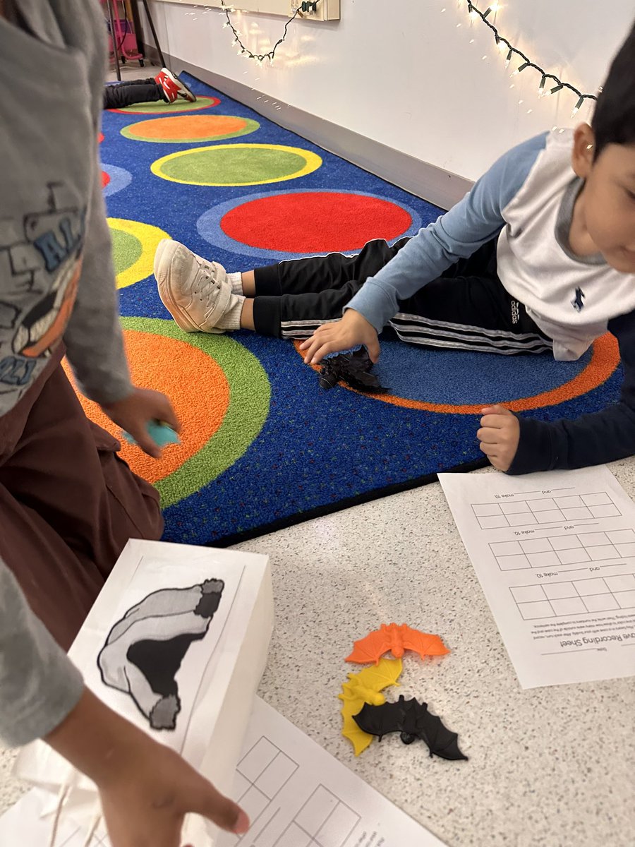 Look at this Halloween rendition of Bears in a Cave in <a href="/WoodburnES_1st/">Woodburn First Grade</a> grade! Spiders, and bats, and skulls oh my! How many different ways can you make 10?