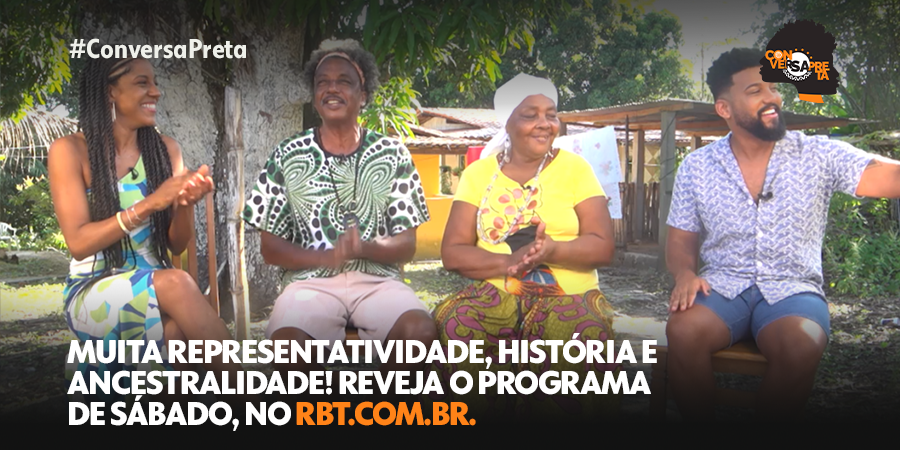 TVBahia's tweet photo. O programa foi lindo e você pode rever no https://t.co/gYEPUze9mg, viu? 👀🤎🤩
#conversapreta https://t.co/xRGXKqZn03