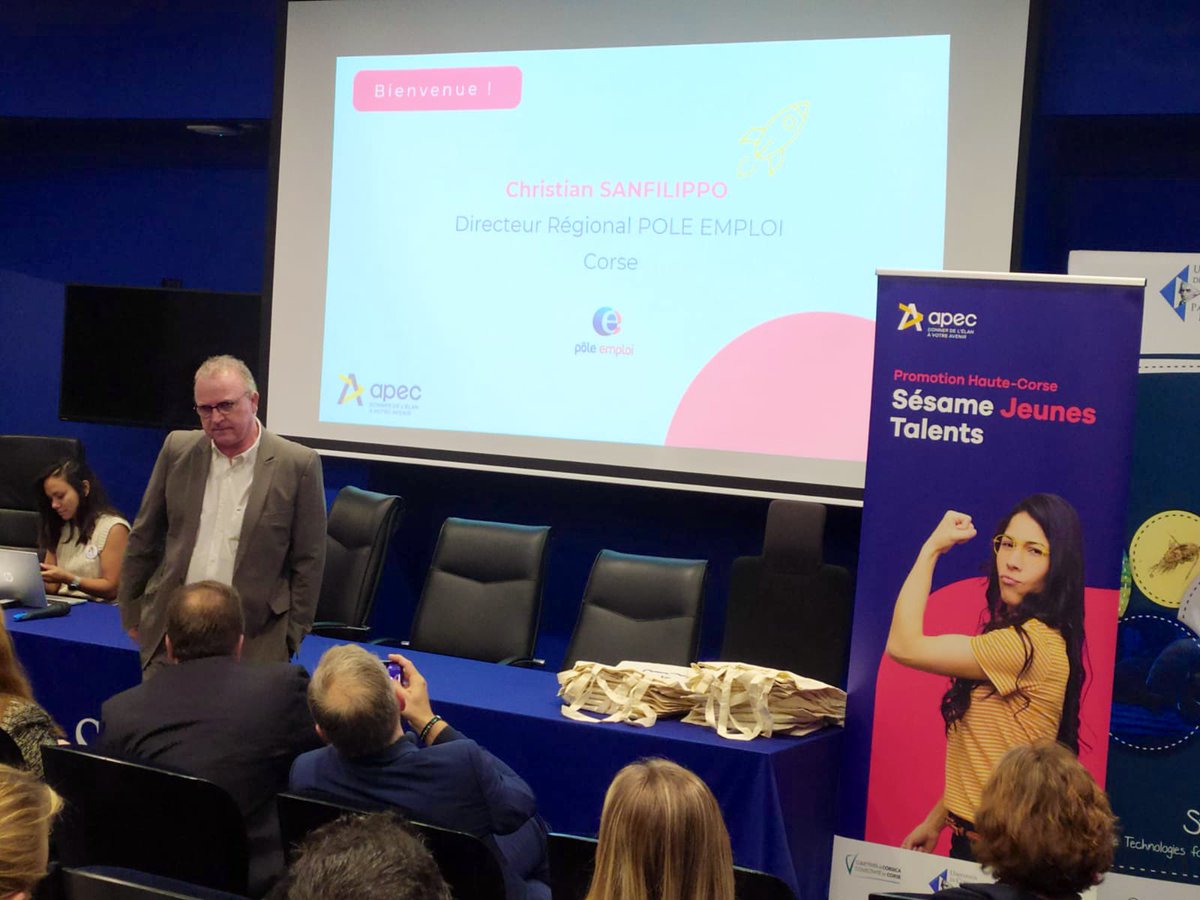 🚀 Lancement réussi de la 2ème promotion 𝗦𝗲́𝘀𝗮𝗺𝗲 𝗝𝗲𝘂𝗻𝗲𝘀 𝗧𝗮𝗹𝗲𝗻𝘁𝘀 Haute-Corse à #Bastia.

👩🏼‍🎓👨🏽‍🎓 15 Jeunes Diplômés rencontrent leurs marraines et parrains pour 6 mois d'accompagnement, réseau pro, et précieux conseils dans leur recherche d'emploi.

#AvecPôleEmploi