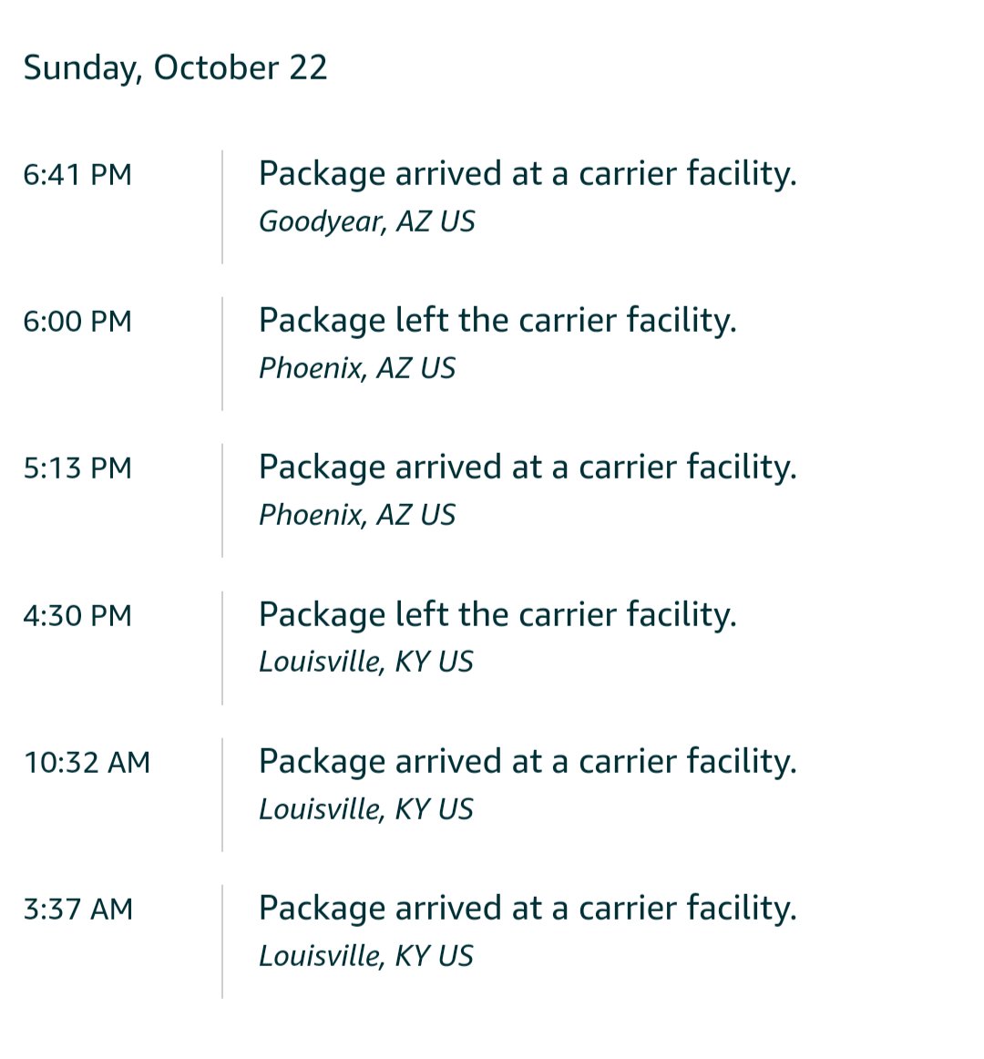 biff_cantor's tweet photo. @amazon Seriously. What's the purpose of Prime is you ship like this. Another delayed delivery... https://t.co/mOeiVim6sG