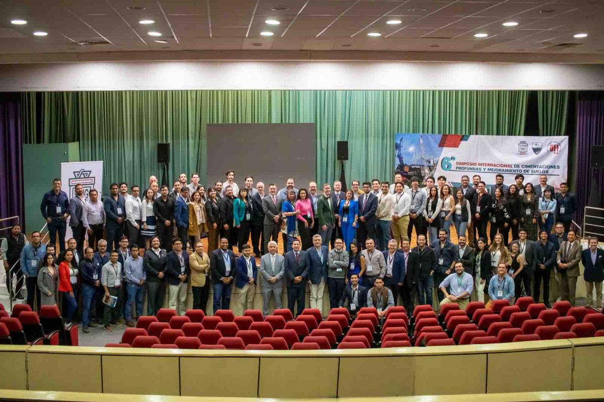 El pasado 19 y 20 de octubre se llevó a cabo nuestro 6to Simposio Internacional de Cimentaciones Profundas y Mejoramiento de Suelos. Agradecemos la asistencia de todas las personas, stands y patrocinadores que nos acompañaron en este evento.
smig.org.mx/archivos/event…